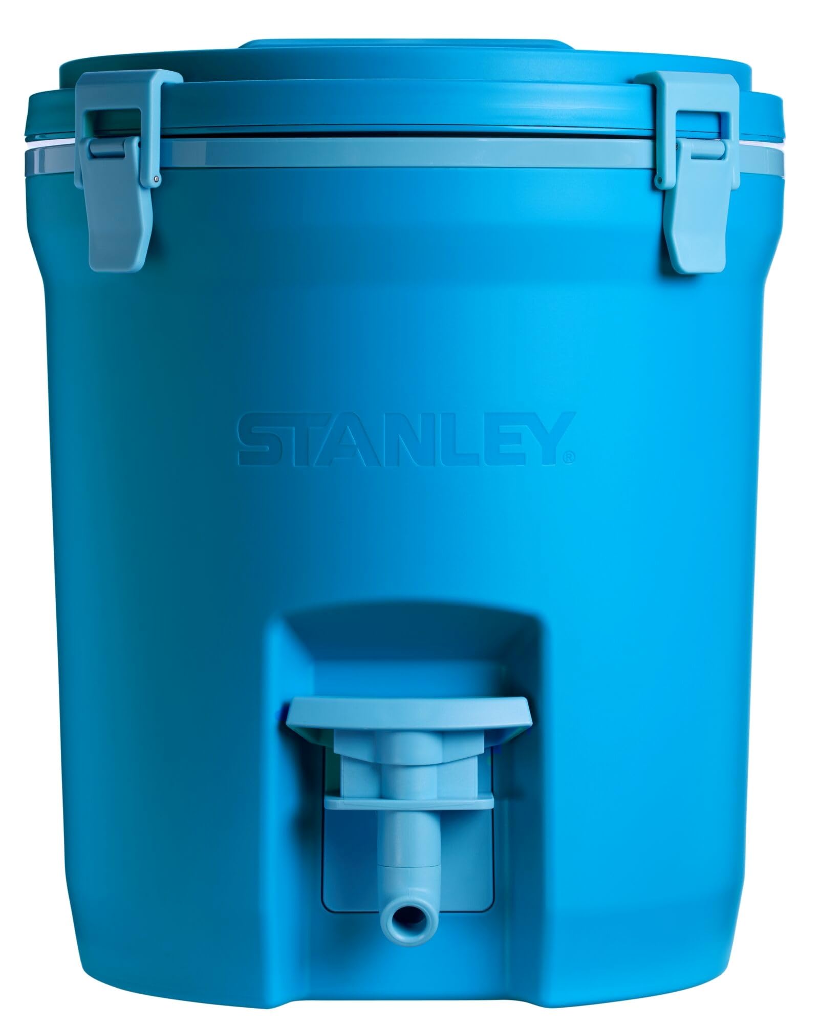 STANLEY Adventure Fast Flow Water Jug 2 Gallon Leakproof Ice Water Dispenser Insulated Beverage Cooler Easy Pour Spigot and Latched Foam Lid BPA-Free
