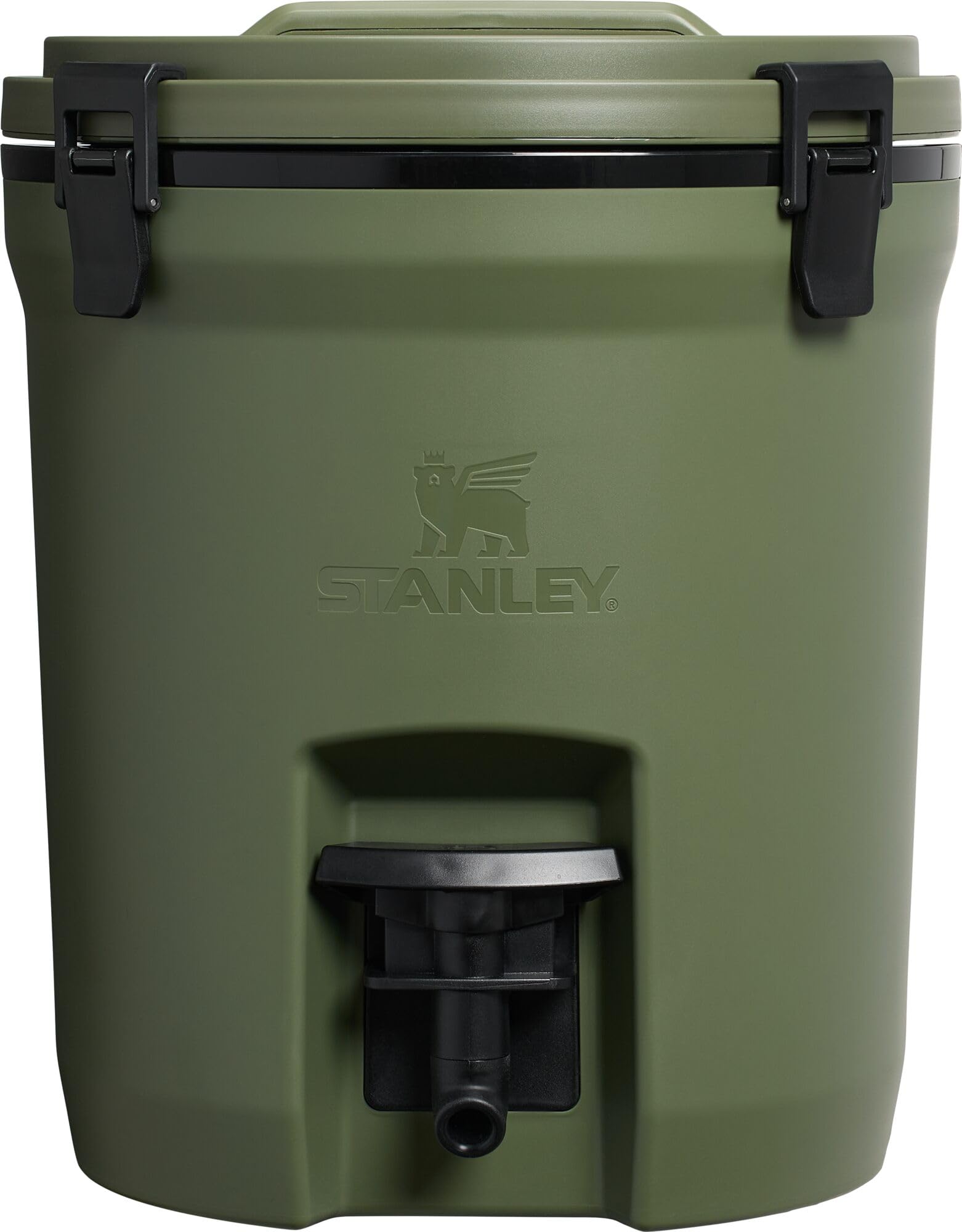 STANLEY Adventure Fast Flow Water Jug 2 Gallon Leakproof Ice Water Dispenser Insulated Beverage Cooler Easy Pour Spigot and Latched Foam Lid BPA-Free