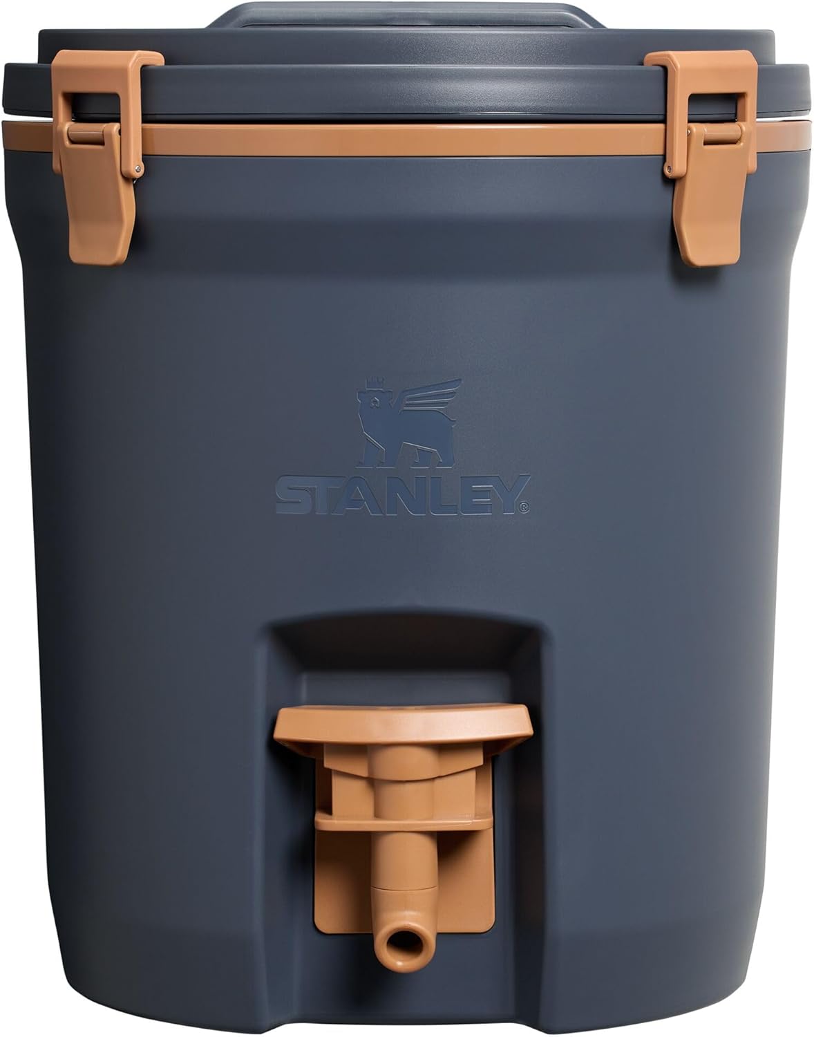 STANLEY Adventure Fast Flow Water Jug 2 Gallon Leakproof Ice Water Dispenser Insulated Beverage Cooler Easy Pour Spigot and Latched Foam Lid BPA-Free