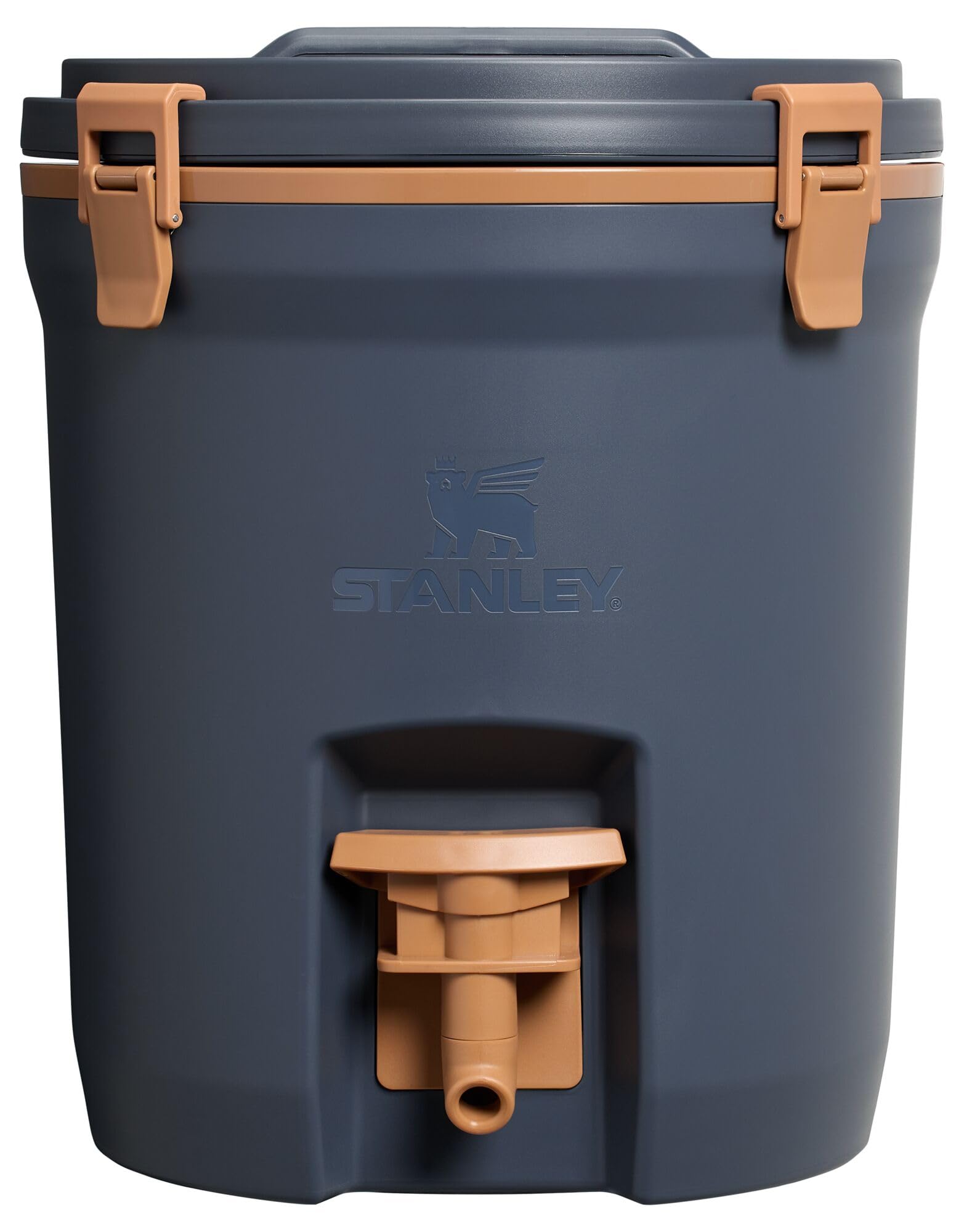 STANLEY Adventure Fast Flow Water Jug 2 Gallon Leakproof Ice Water Dispenser Insulated Beverage Cooler Easy Pour Spigot and Latched Foam Lid BPA-Free