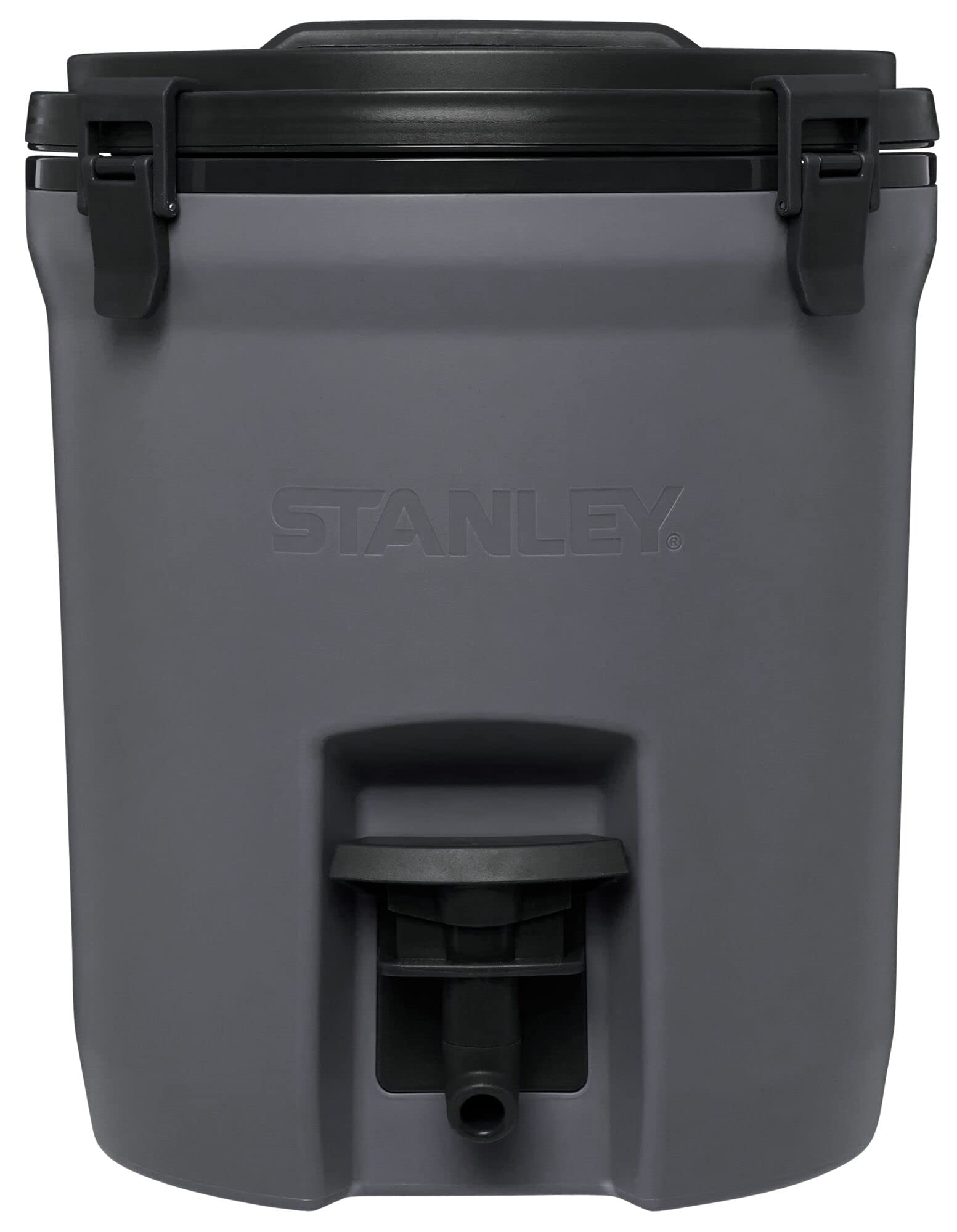 STANLEY Adventure Fast Flow Water Jug 2 Gallon Leakproof Ice Water Dispenser Insulated Beverage Cooler Easy Pour Spigot and Latched Foam Lid BPA-Free