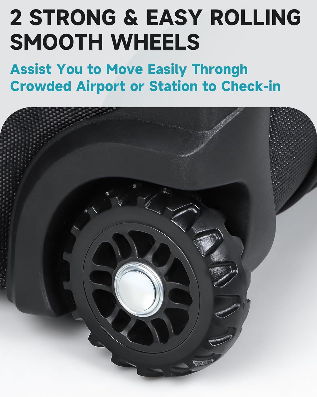 Findway Golf Travel Bags for Airlines with Wheels and ABS Hard Case Top, Protect Your Clubs, Waterproof 1680D Oxford Fabric and Oversize Tank Wheels, Lightweight and Easy to Maneuver