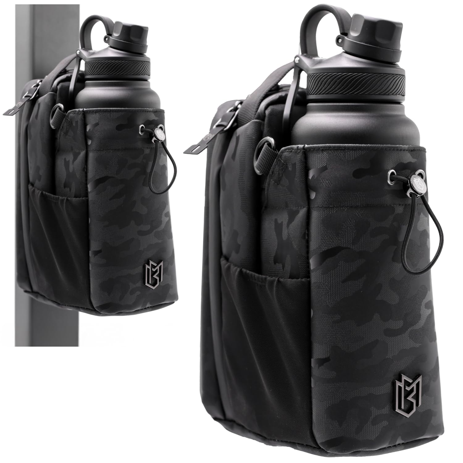 Magnetic Bottle Bag Sling Bag for Men and Women | Gym Bag for Gym, Travel, Work, and Sports | Keep Your Items off the Dirty Gym Floor With Magnetic Attachment (Green)