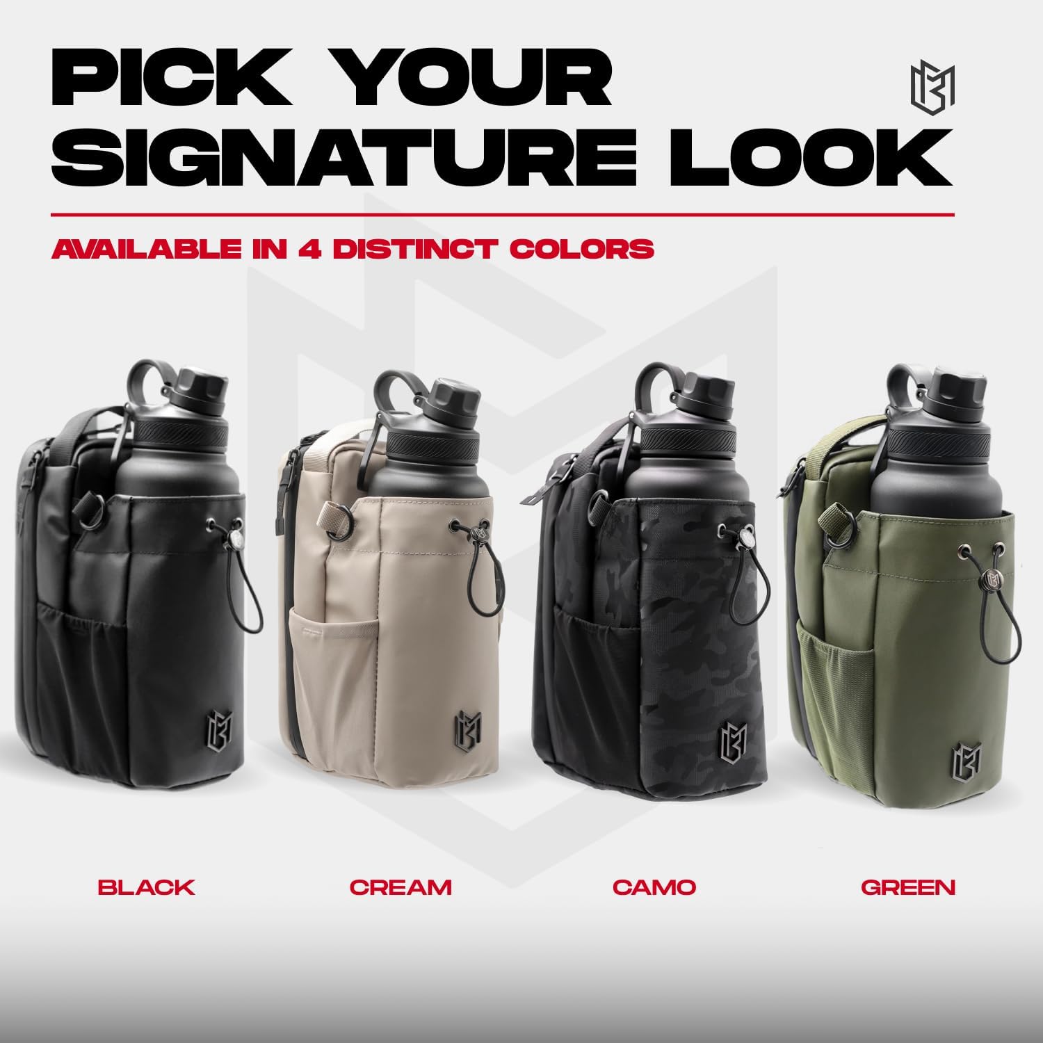 Magnetic Bottle Bag Sling Bag for Men and Women | Gym Bag for Gym, Travel, Work, and Sports | Keep Your Items off the Dirty Gym Floor With Magnetic Attachment (Green)